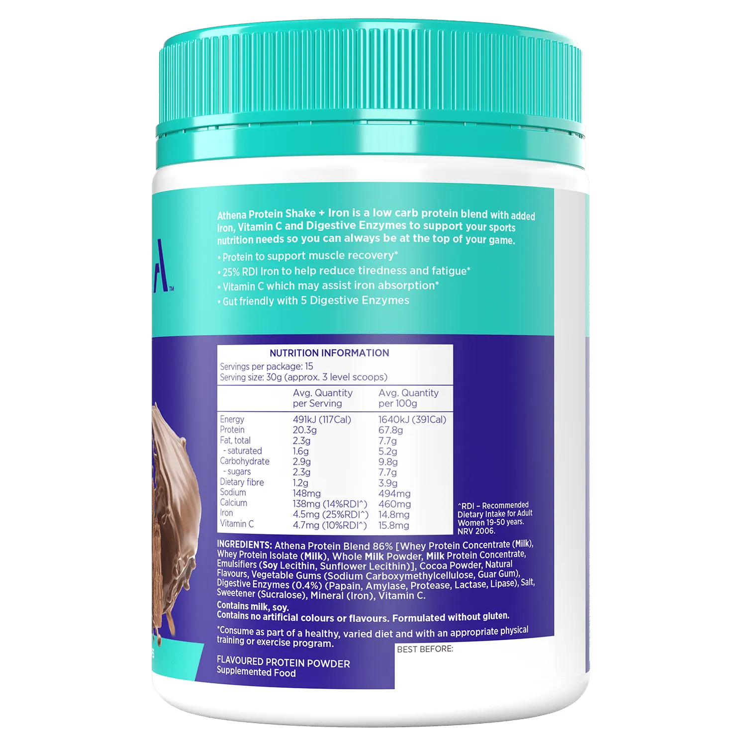 Protein Shake   Iron