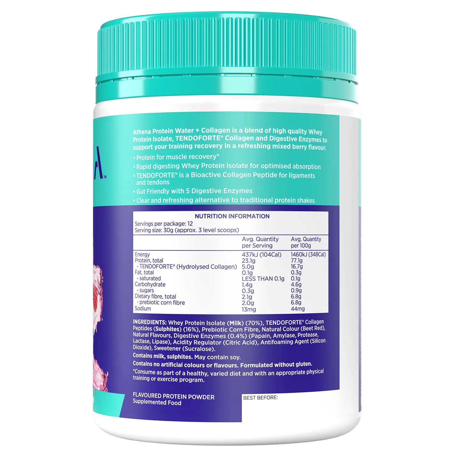 Protein Water   Collagen