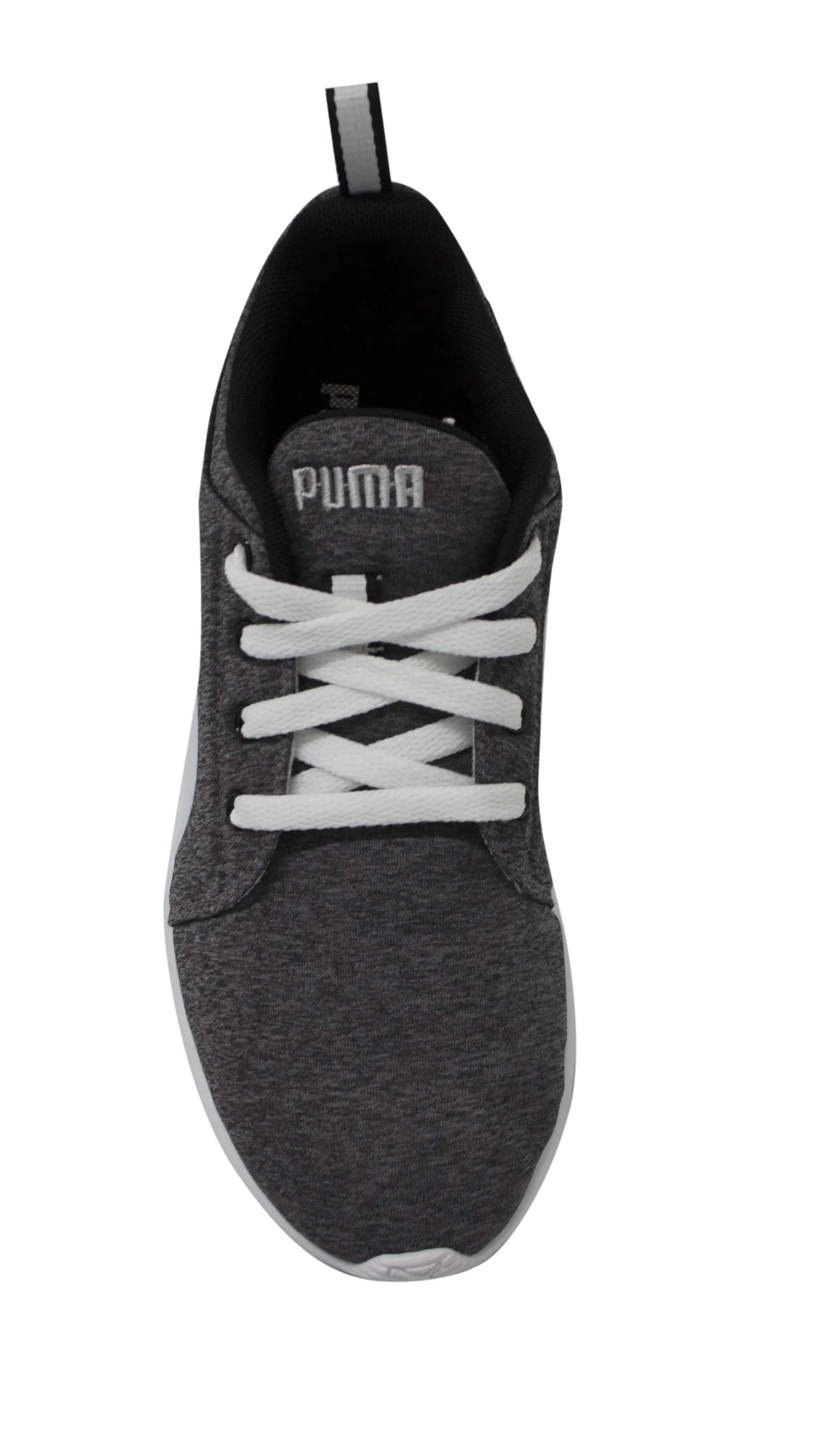 Puma Mens Carson Runner Heather Grey Lace-Up Running Trainers 188485 02