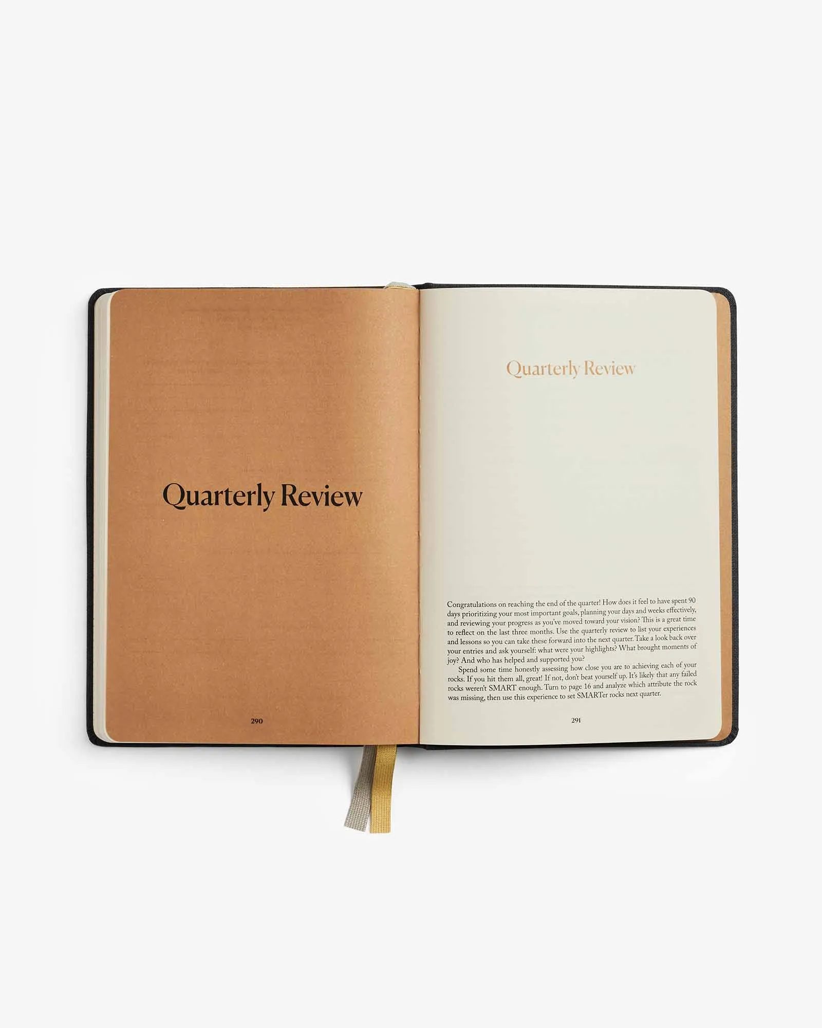 Quarterly Productivity Planner One Year Bundle