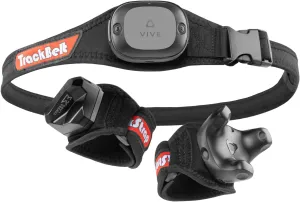 Rebuff Reality Trackbelt   2 Track Straps for Vive Tracker 3.0 - Viveready Adjustable Track Strap and Belt for VR Full Body Tracking and Motion Capture - Incredible Comfort and Tracker Stability