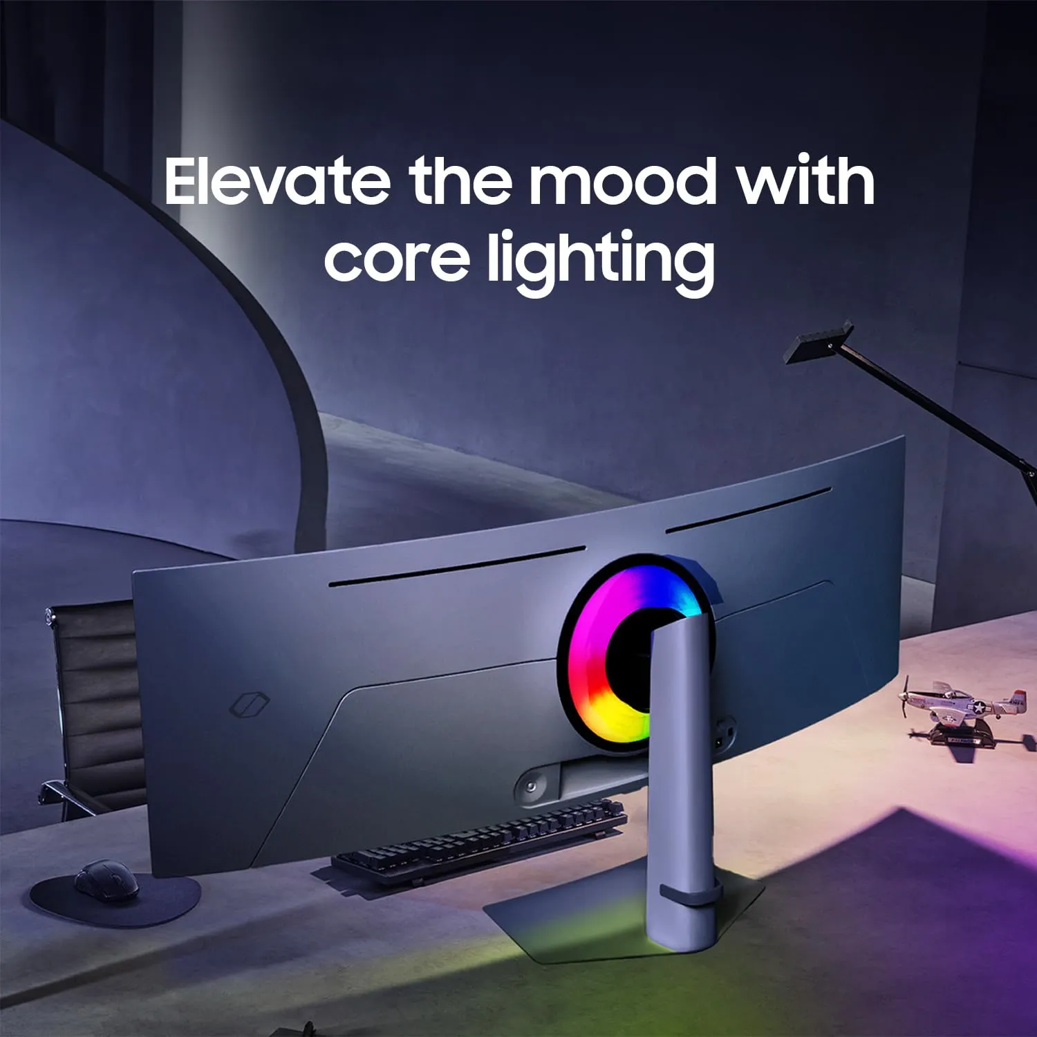 SAMSUNG 49" Odyssey QD-OLED (G93SC) Series Curved Gaming Monitor, 240Hz, 0.03ms,Dual QHD,DisplayHDR True Black 400,AMD FreeSync Premium Pro,Height Adjustable Stand,3 Year Warranty,LS49CG932SNXZA
