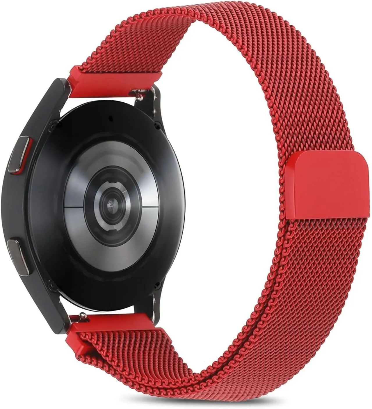 Stainless Steel Mesh Metal Watch Band 12mm 14mm 16mm 18mm 20mm 22mm 24mm Quick Release Magnetic Adjustable Watch Strap Mesh Woven Smartwatch Replacement Straps for Men Woman