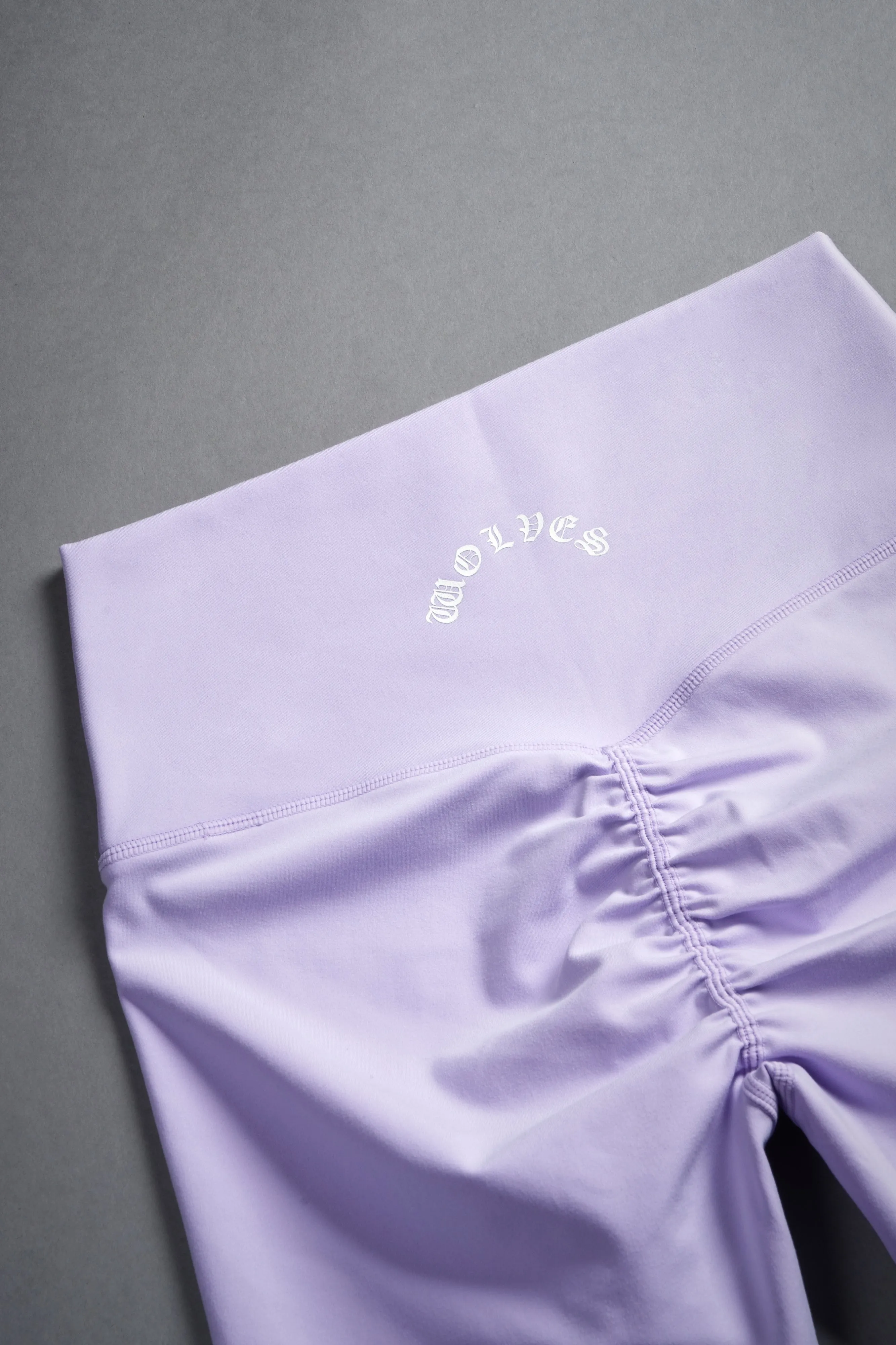 The Wolf and The Rose Energy Pump Shorts in Ghost Orchid