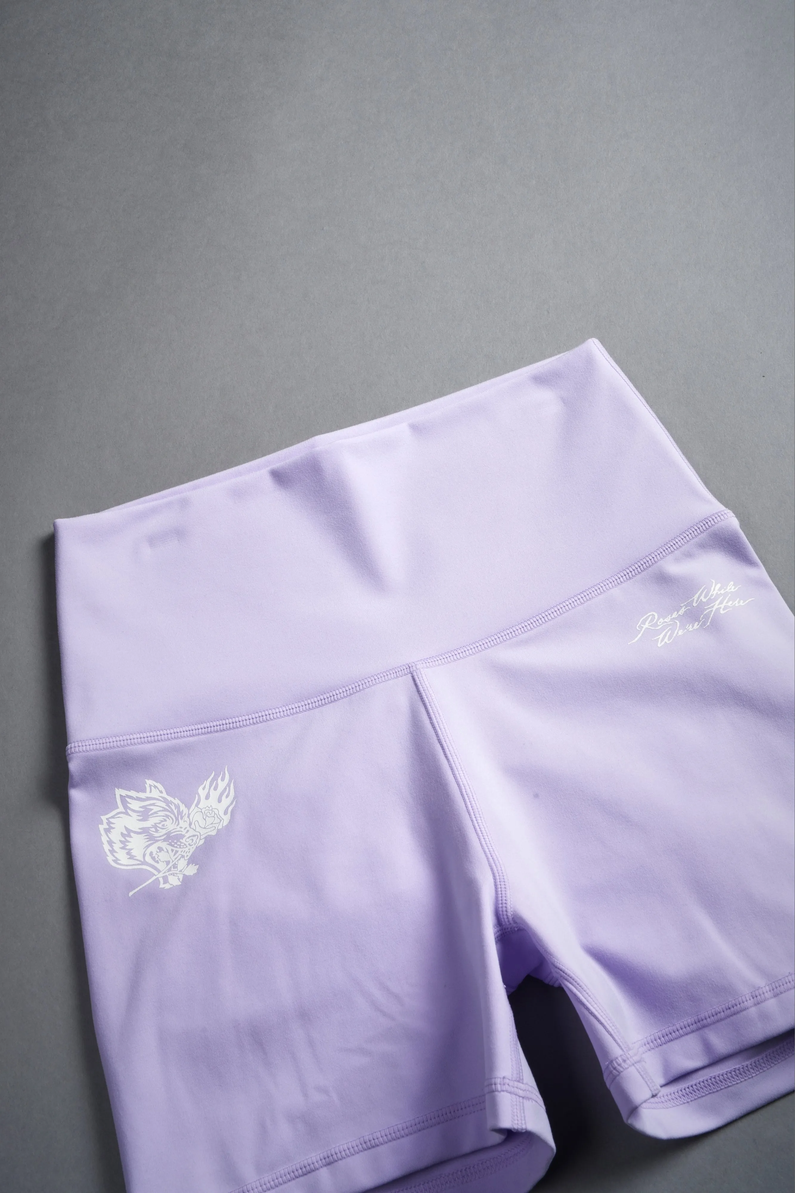 The Wolf and The Rose Energy Pump Shorts in Ghost Orchid