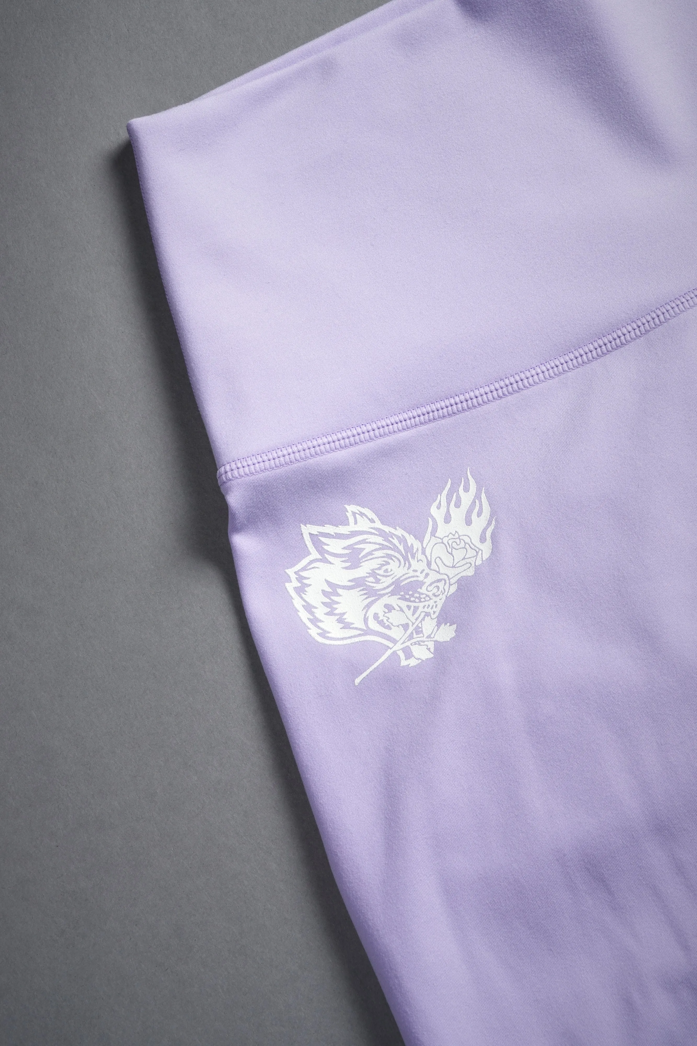 The Wolf and The Rose Energy Pump Shorts in Ghost Orchid