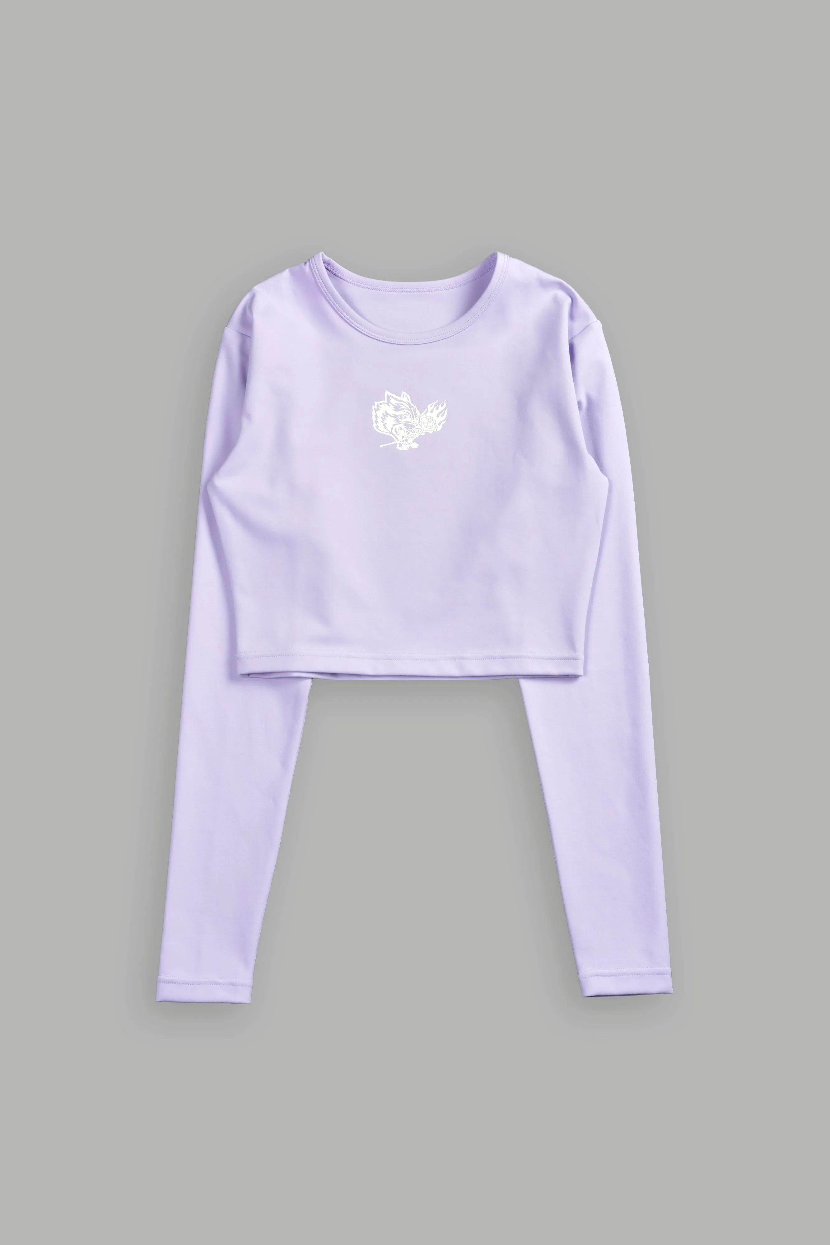 The Wolf and The Rose L/S "Energy" Top in Ghost Orchid