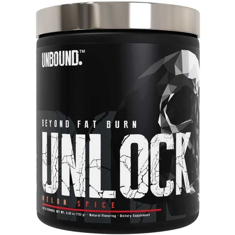 Unbound Unlock Thermogenic Fat Burner 20 Servings