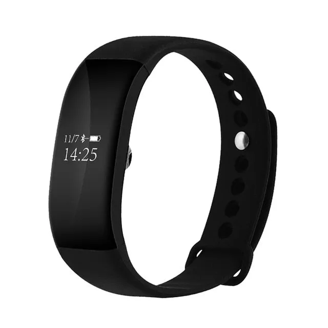 V66 Waterproof Fitness Tracker Pedometer IP67 Sport Gym Step Counter Heart Rate Monitor Health Wrist Pedometers For Android IOS