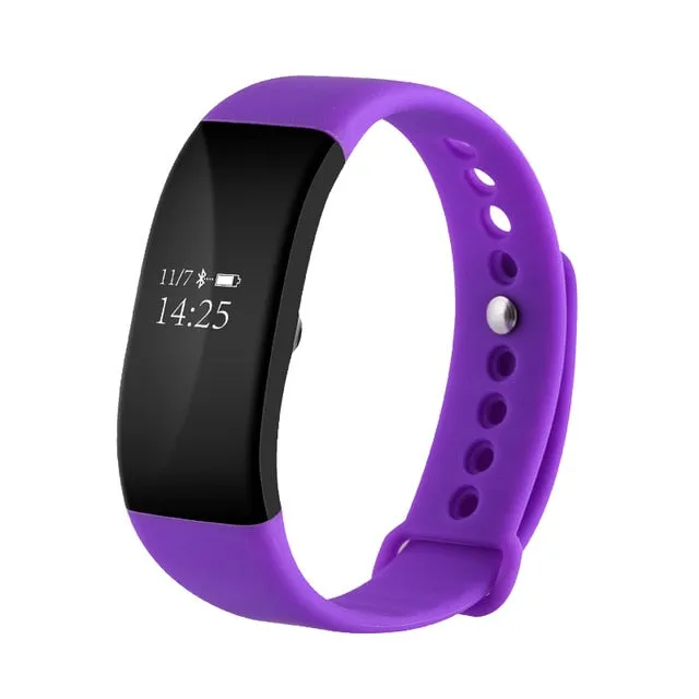 V66 Waterproof Fitness Tracker Pedometer IP67 Sport Gym Step Counter Heart Rate Monitor Health Wrist Pedometers For Android IOS