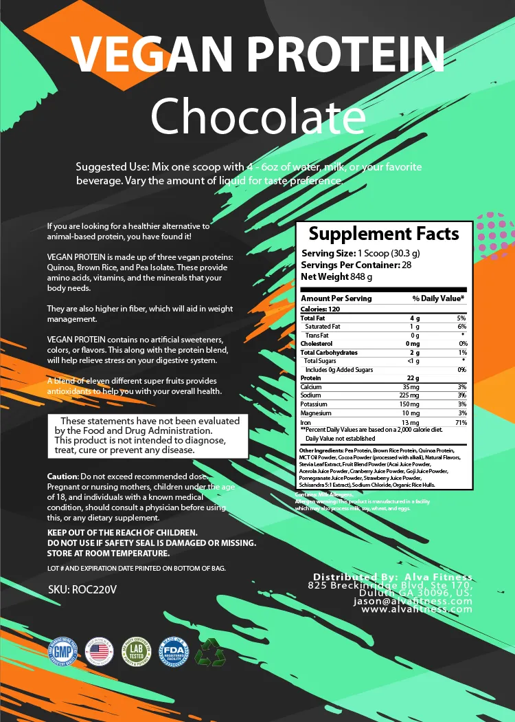 Vegan Chocolate Protein