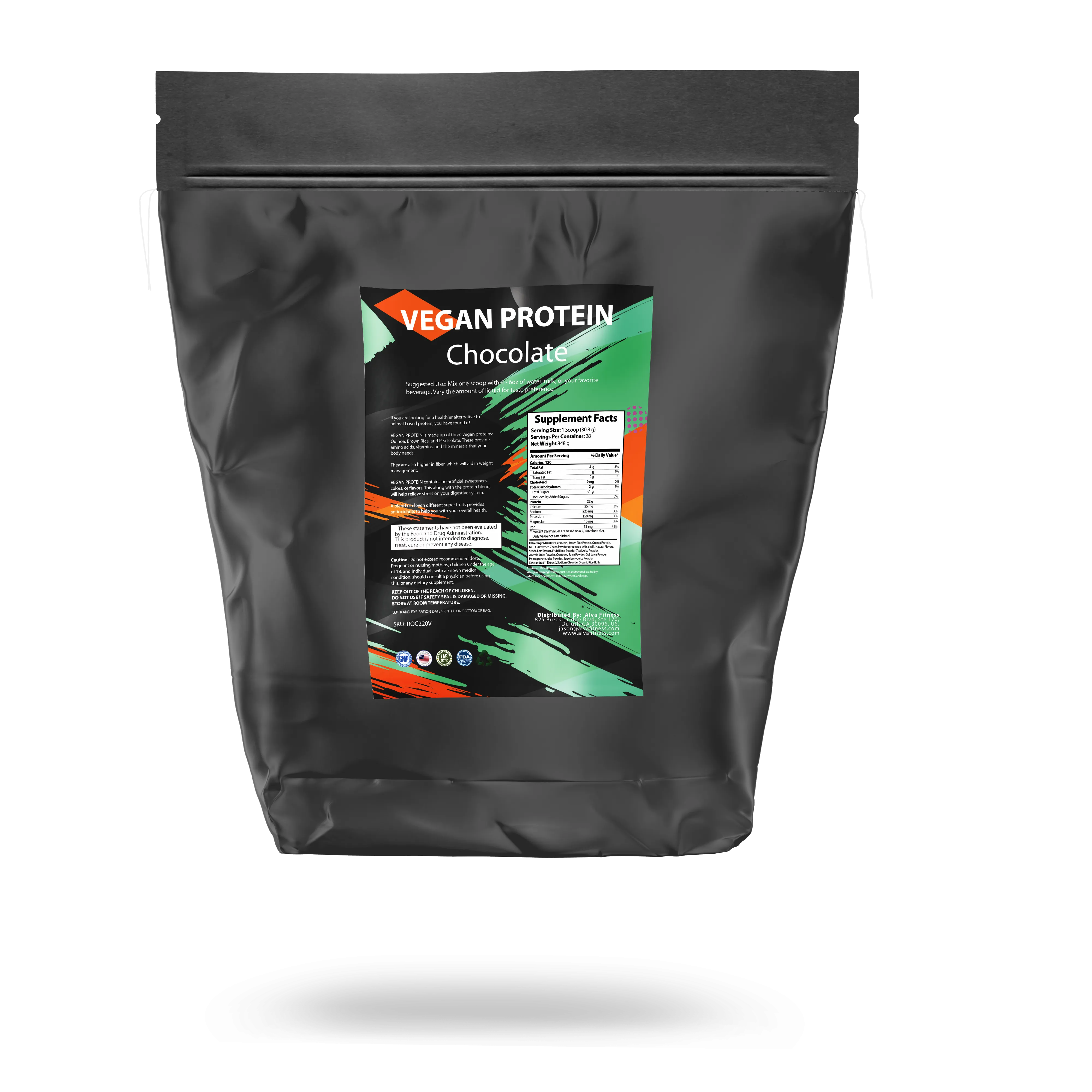 Vegan Chocolate Protein